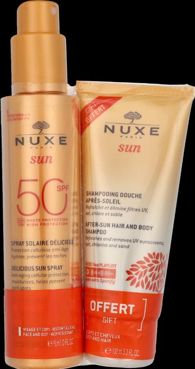 Produktbild Nuxe Sun Set Spray Solaire Délicieux 50 SPF (Sonnenspray, SPF 50, 250 ml)