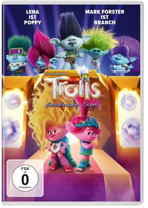Actual product image Trolls - Strong Together DVD (DVD, 2024, German, English, Italian)