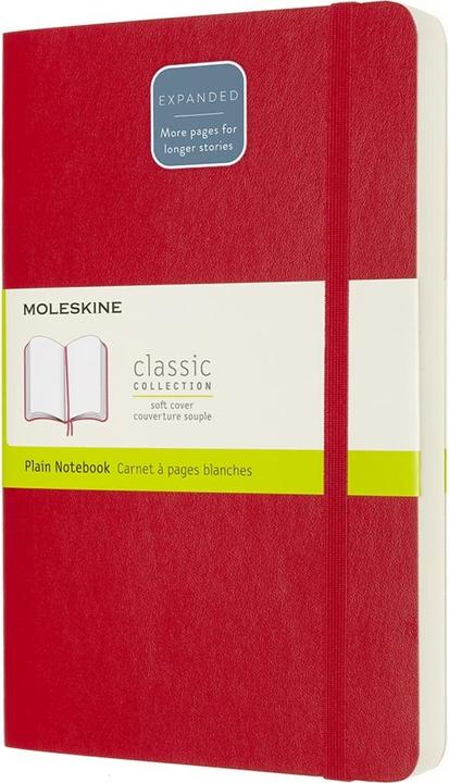 Actual product image Moleskine Notebook SC L/A5 (A5, Plain, Soft cover)