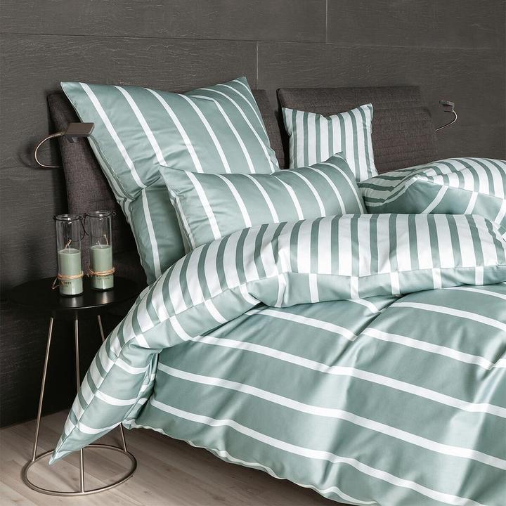 Image du produit Janine Mako-Satin Bettwäsche modern classic (Taie d'oreiller, 40 x 80 cm)