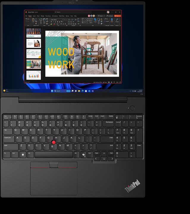 Produktbild Lenovo ThinkPad E16 Gen 2 (16", AMD Ryzen 5 7535HS, 16 GB, 512 GB, DE)