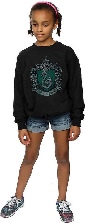 Image du produit Sweat-shirt en coton Slytherin pour filles (140, 146)