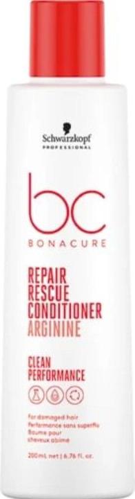 Actual product image Schwarzkopf Restorative Conditioner Balm Bonacure Repair Rescue Arginina (200 ml)