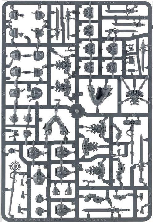 Actual product image Games Workshop Warhammer 40k - Grey Knights Strike Squad (Plastic)