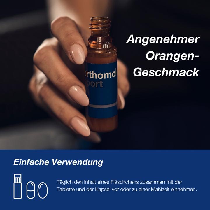 Produktbild Pharma Medica orthomol sport Trinkfläschchen/Tabletten/Kapseln, 30 St. Portionen (1 Stück, Tabletten, Kapseln)