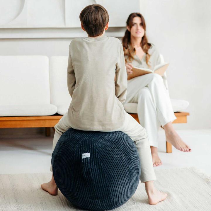 Image du produit Vluv ballon-siège Vlip Ø 50-55 cm, Navy (55 cm)