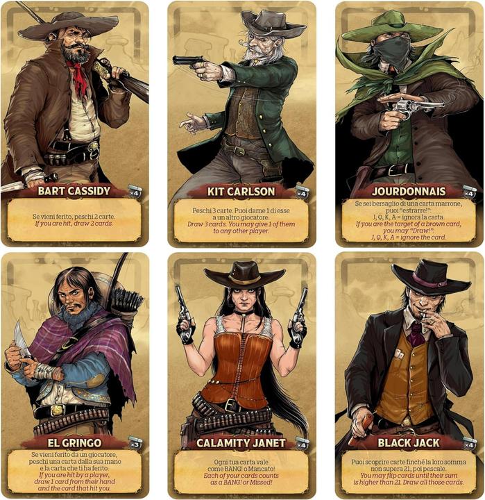 Actual product image DV Giochi Bang Legends by DV Games - Strategy Game