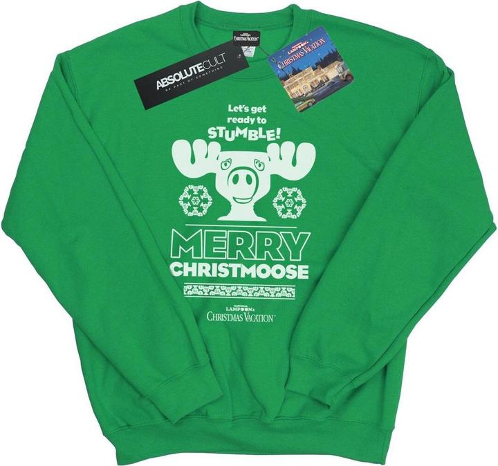 National Lampoon´s Vacation National Lampoon's Christmas Vacation Merry Christmoose Sweatshirt (L)