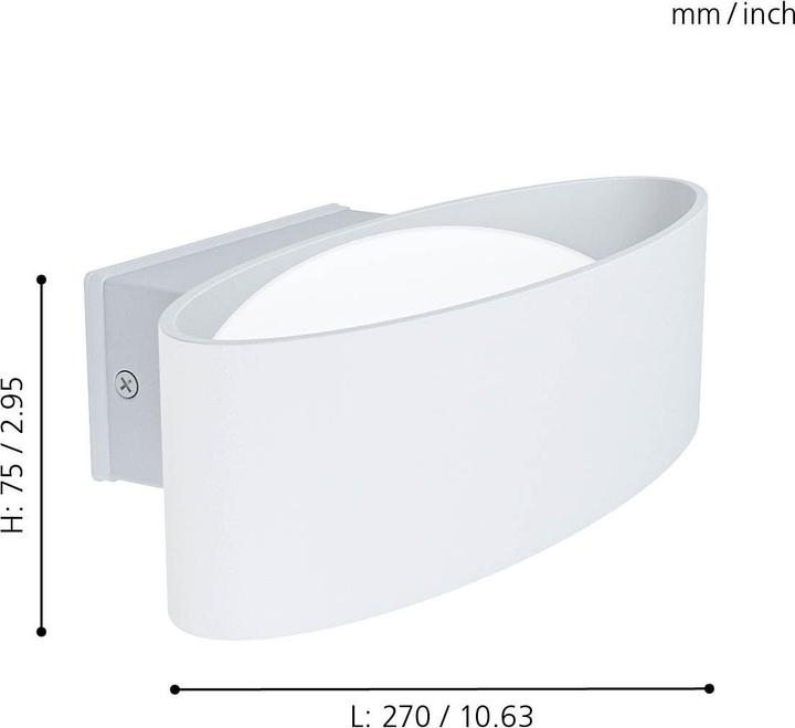 Immagine prodotto EGLO Lampada da parete a LED (1300 lm, IP54)