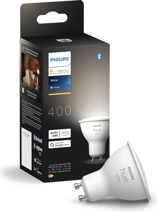 Productafbeelding Philips Hue 4,2W GU10 1P (GU10, 4.20 W, 400 lm, 1 x, E)