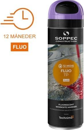 Produktbild Soppec Markierspray Fluo TP, fluoreszierend, 500 ml, violett (Neonviolett, 0.50 l)