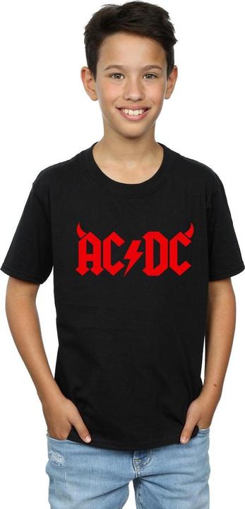 Produktbild AC/DC Jungen Horns Logo TShirt (104)