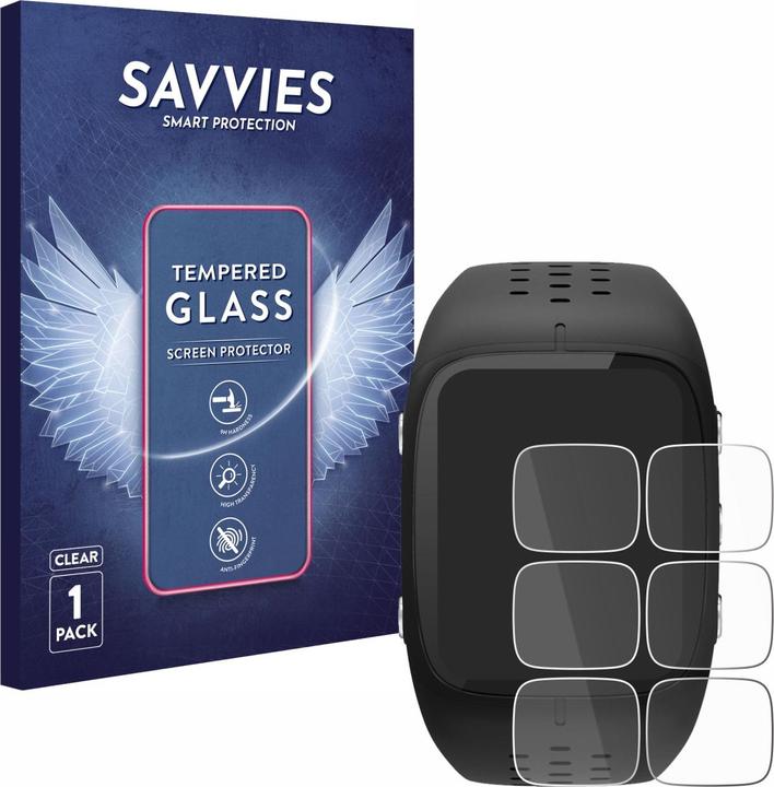 Savvies Panzerglas Hartglas Displayschutz