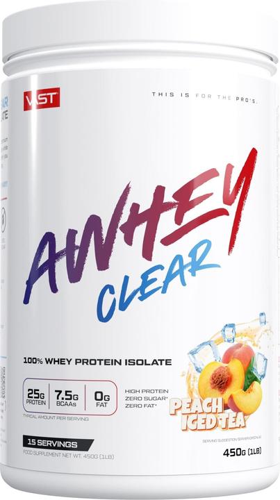 Actual product image Vast AWHEY Clear (Peach Ice Tea, 1 pcs., 450 g)