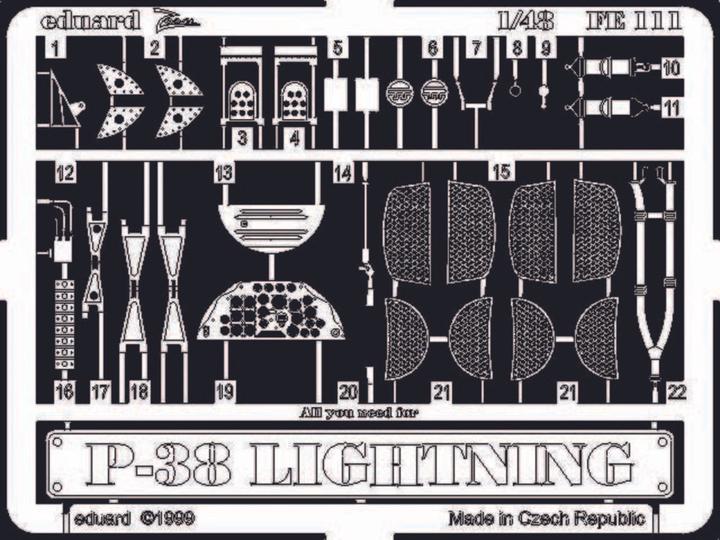 Immagine prodotto Eduard P-38 Lightning