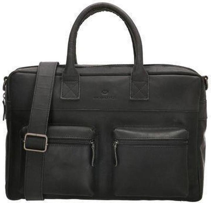 Image du produit Micmacbags Hide & Stitches Oklahoma Handtasche - Schwarz - 100% Leder
