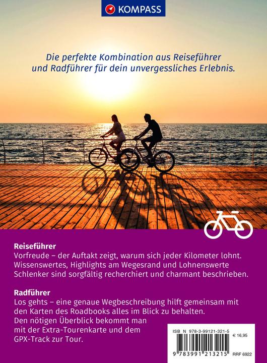 Produktbild RadReiseFührer Bodensee-Königssee Radweg (Deutsch, Kompass, 2022)