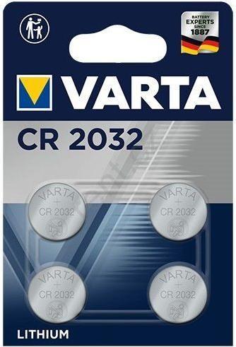 Actual product image Varta CR2032 (4 pcs., CR2032, 230 mAh)