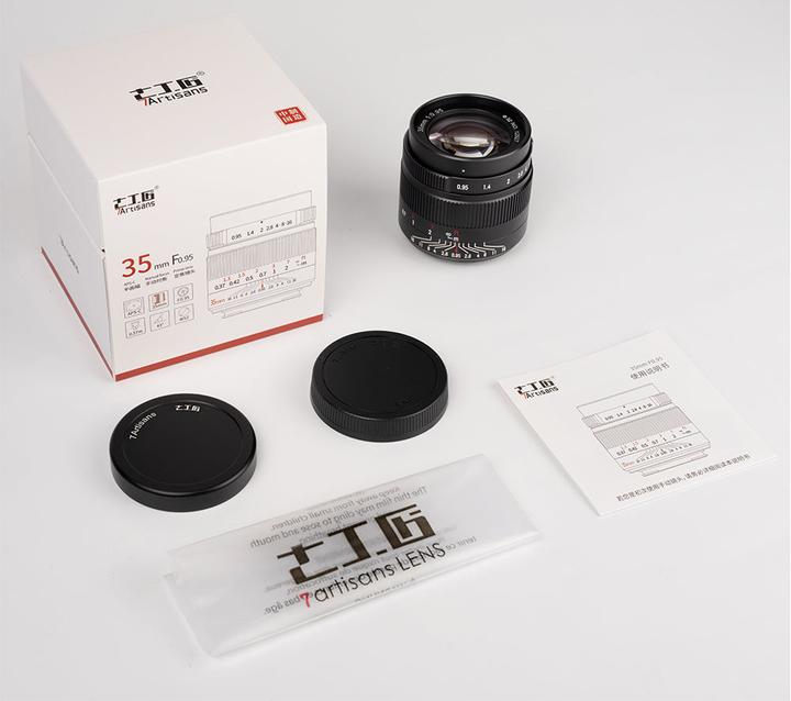 Actual product image 7artisans 35mm F/1.4 L-Mount (L-Mount, full size)