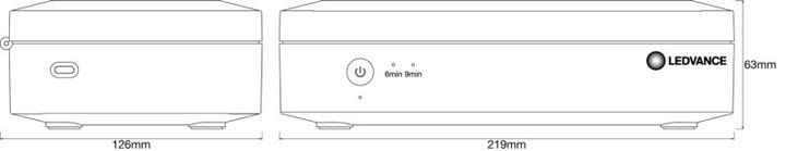 Immagine prodotto Ledvance Sterilizzatore UV Unità di sterilizzazione portatile, ricaricabile via USB