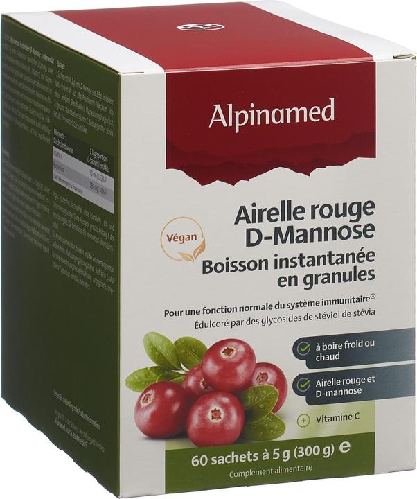 Alpinamed D-Mannose Trinkgranulat (60 Stück, Granulat, 5 g)
