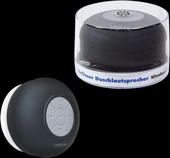 Produktbild LogiLink Bluetooth Lautsprecher für die Dusche (4 h, Akkubetrieb)