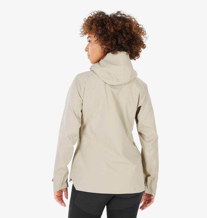 Image du produit Quechua Veste de randonnée imperméable pour femme - MH500 beige (M)