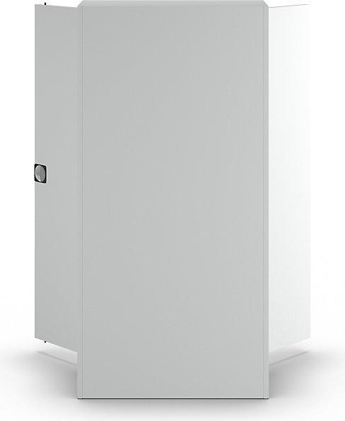 Actual product image Mauser Steel cabinet with hinged doors (95 x 42 x 195 cm)