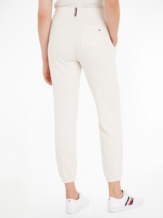 Image du produit Tommy Hilfiger Pantalon de jogging femme 1985 Tapered Sweatpants Long, Beige (Weathered White), M (M)