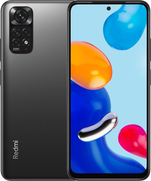 Image du produit Xiaomi Redmi Note 11 (128 Go, Gris, Gris graphite, 6.43", Double SIM + SD, 50 Mpx, 4G)