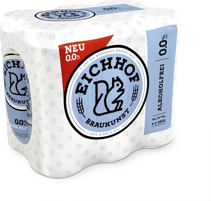 Produktbild Eichhof 0.0 (6 x 50 cl)