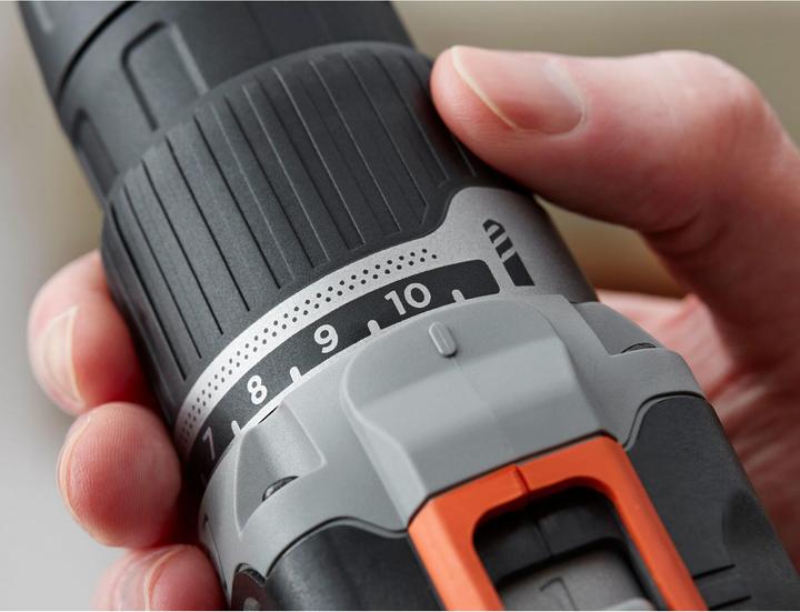 Actual product image Black & Decker Black+Decker BCD003C2KQW Impact drill 18V incl. case (Rechargeable battery operated)