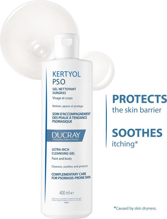 Ducray Kertyol PSO Reinigungsgel (Gel, 400 ml)
