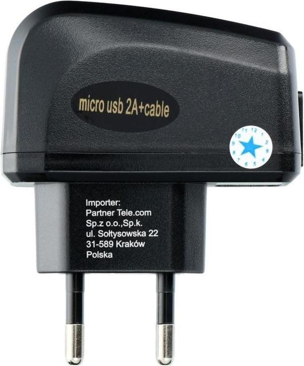 Image du produit BlueStar Blue Star TFK-TC-1095B Chargeur 1x USB-A 2A (5901737411556) (10 W)