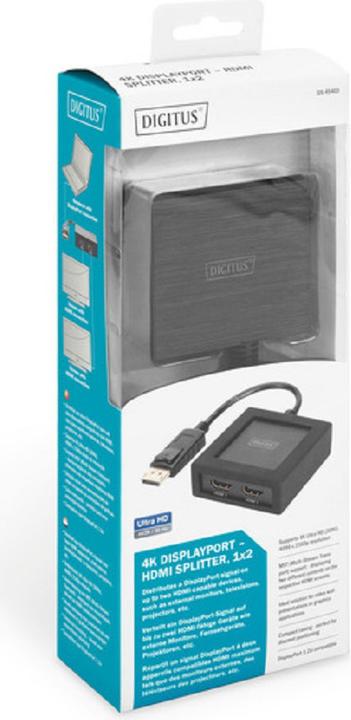Produktbild Digitus 4K DP - HDMI Splitter