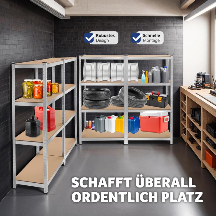 Produktbild tectake Schwerlastregale