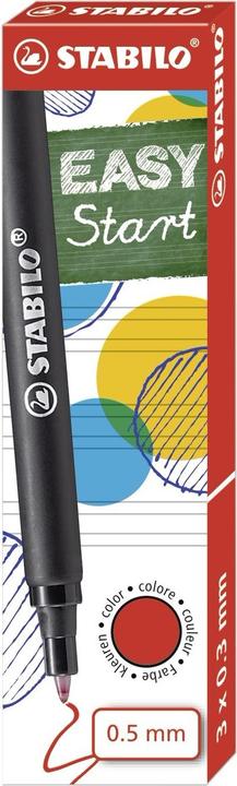 Actual product image STABILO Easy Original Refill (Refill, Red, 0.50 mm)