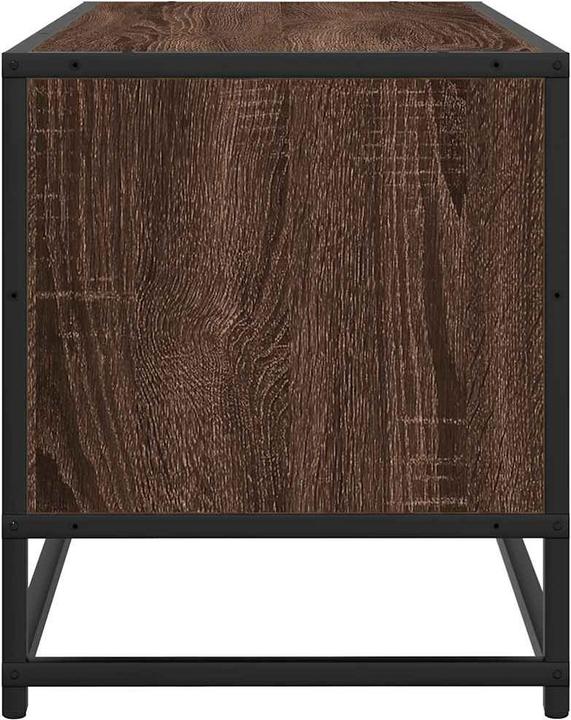 Actual product image VidaXL TV cabinet Lowboard TV cabinet TV table Brown oak look (100 x 34.5 x 40 cm)