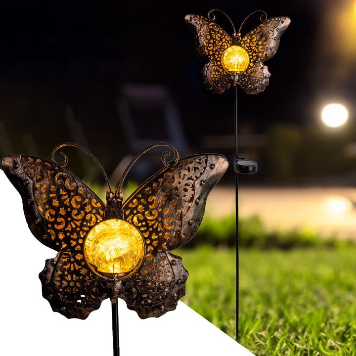 Immagine prodotto Childhome Farfalla solare da giardino a LED (102 lm, IP20)