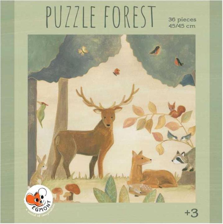 Actual product image Egmont Cardboard Puzzle Forest 36 pieces (36 pieces)