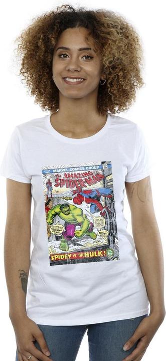 Produktbild SpiderMan VS Hulk Cover TShirt (L)