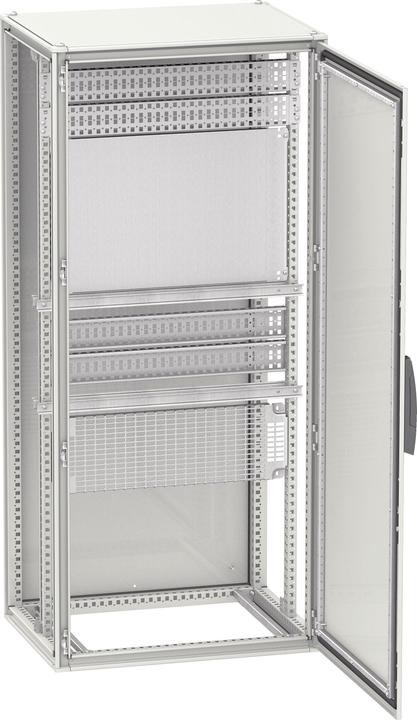 Actual product image Schneider Electric Steel case floor standing Spacial SF with MP, NSYSF18660P