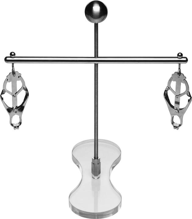 Produktbild Master Series XR Brands Tower of Pain Brustwarzenklemmen Silber