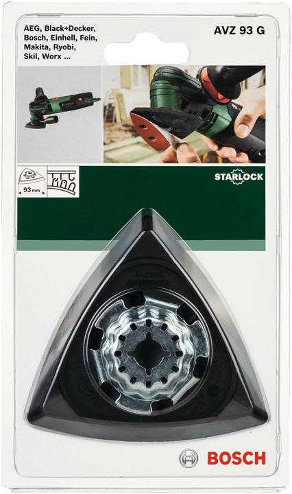Image du produit Bosch Zubehör Plateau de ponçage Starlock AVI 93 G, 93 mm