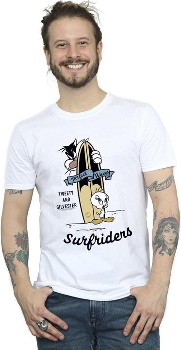 Produktbild Looney Tunes Tweety And Sylvester Perfect Waves TShirt (M)