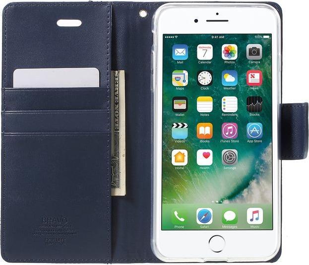 Actual product image Goospery Bravo Diary Series (Apple iPhone 7 Plus, Apple iPhone 8 Plus)