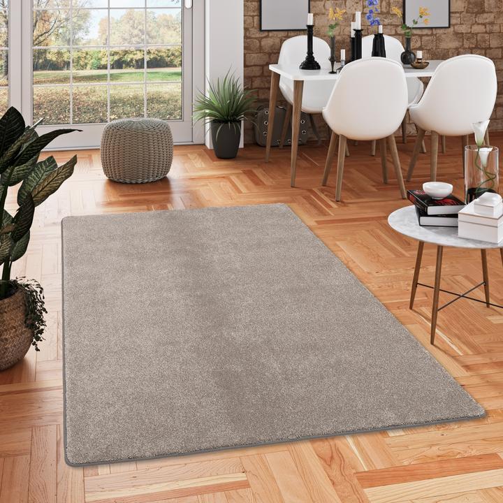 Produktbild Snapstyle Hochflor Luxus Velours Teppich Touch (100 x 100 cm)