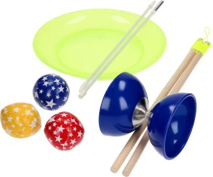 Produktbild Acrobat Jongliertücher klein 40 x 40 cm Junior für Kinder