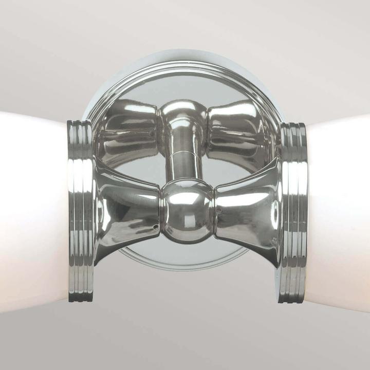 Produktbild Elstead Lighting Eliot LED Wandleuchte G9 2-fach Poliertes Chrom IP44 (640 lm, G9)
