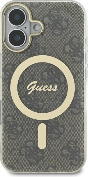 Produktbild Guess GUHMP16SH4STW iPhone 16 6.1" brązowy/brown hardcase IML 4G MagSafe (Apple iPhone 16)